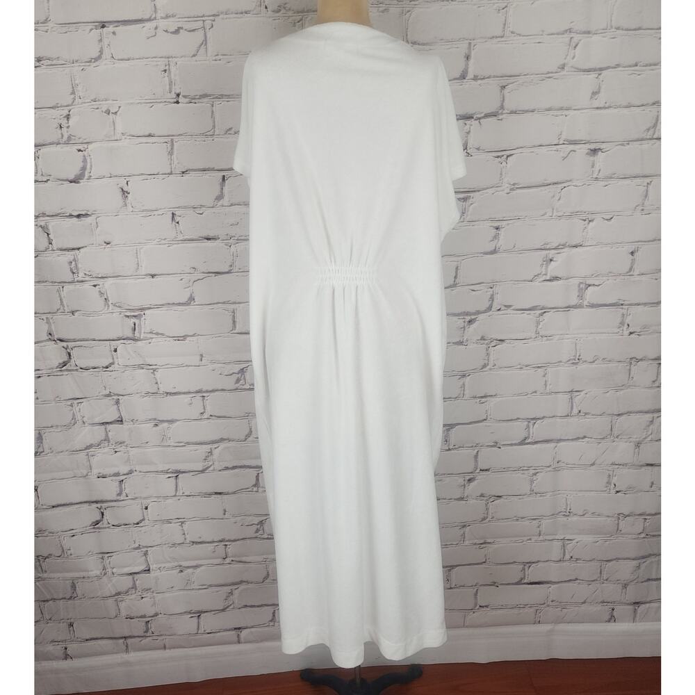 Barefoot Dreams Beach Cozy Terry Caftan Womens M Cover up Summer pool cruise - Picture 4 of 10